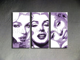 Ročno poslikana slika POP ART MARILYN MONROE 120x80 cm